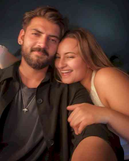 Zaheer takes a hilarious dig at wife Sonakshi’s English