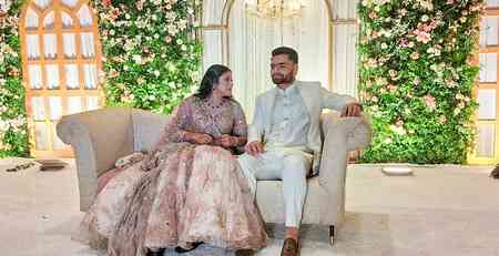 Cricketer Rinku Singh engaged to Samajwadi Party MP Priya Saroj in Lucknow