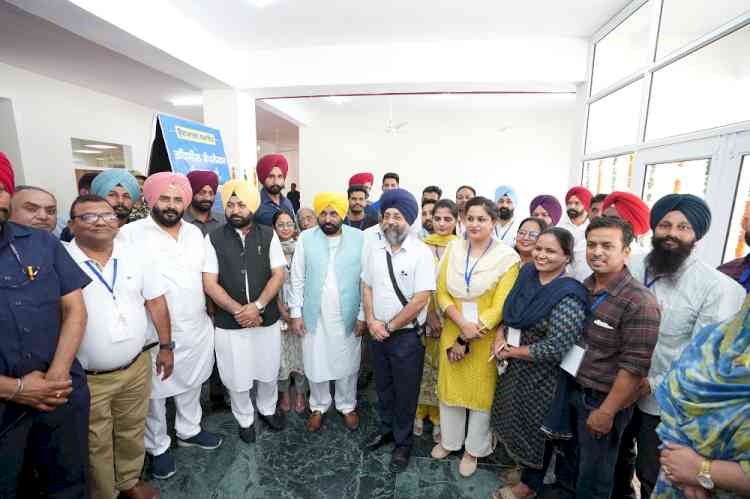 CM Bhagwant Mann Inaugurates ₹8.55 Cr Ultra-Modern Tehsil Complex
