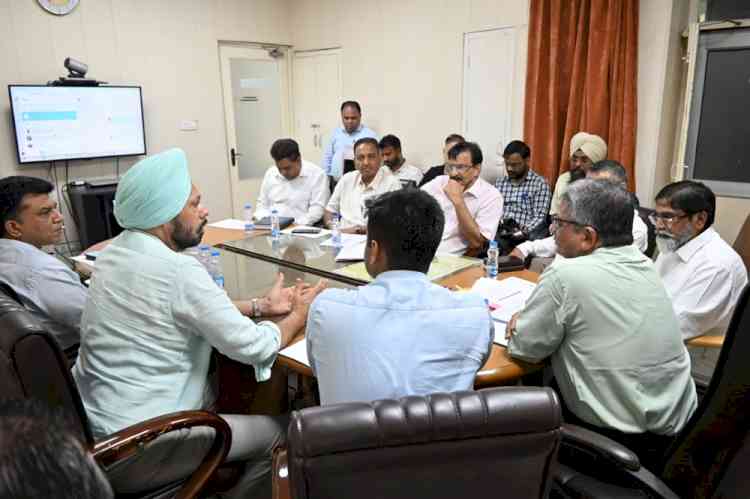 LUDHIANA WEST BY-ELECTION: Second randomization of EVMs held in presence of General Observer, DEO, candidates and reps of political parties