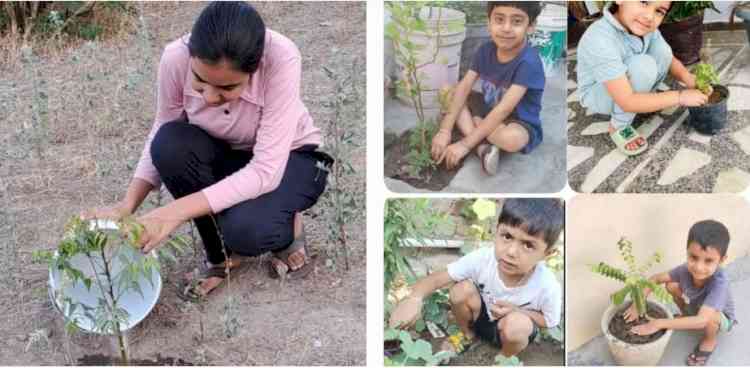 DRV DAV Centenary Public School celebrates World Environment Day
