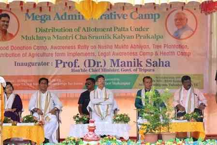 Tripura farmers' income has doubled now since 2016: CM Saha
