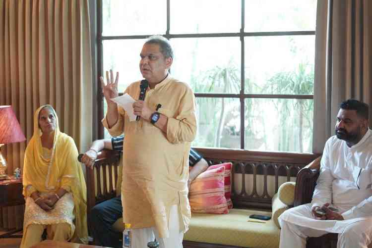 MP Arora Highlights 70 Days of Accelerated Development in City