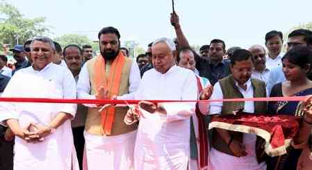 Nitish Kumar inaugurates Bihar’s first double-decker flyover in Patna