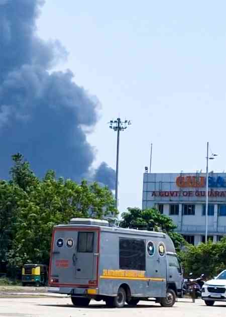 Air India's flight AI171 crashes in Ahmedabad, airline shares update