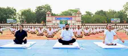 Haryana to see participation of 11 lakh people on Yoga Day: CM Nayab Saini