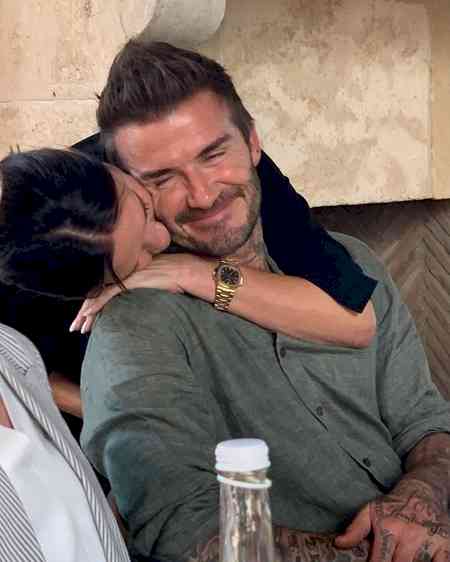 Victoria Beckham says 'proud of you' after husband David awarded knighthood