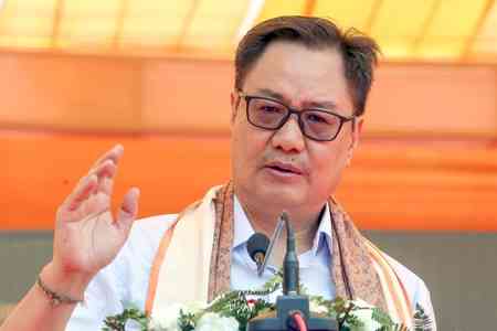 Union Minister Kiren Rijiju to lay foundation stone for paperless Delhi Assembly under e-Vidhan project