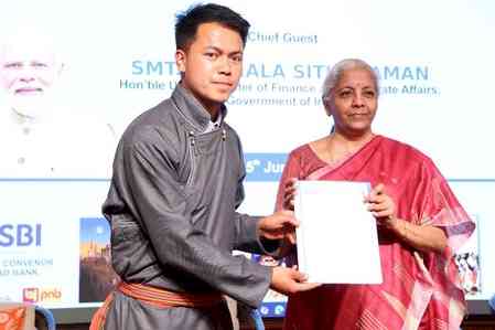 FM hands over loan sanction letters worth Rs 5.13 crore to beneficiaries in Leh