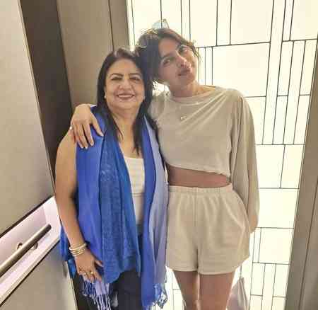 Priyanka Chopra shares heartfelt birthday wish for mom Madhu Chopra