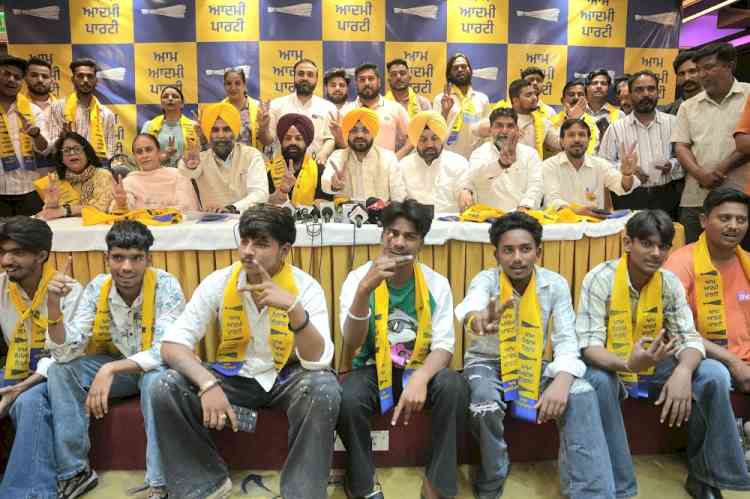 Setback for Congress and BJP in Ludhiana West, Hundreds Join AAP