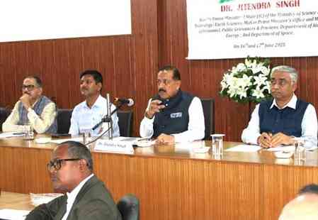Union Minister Jitendra Singh reviews progress of science and technology institutes in Northeast