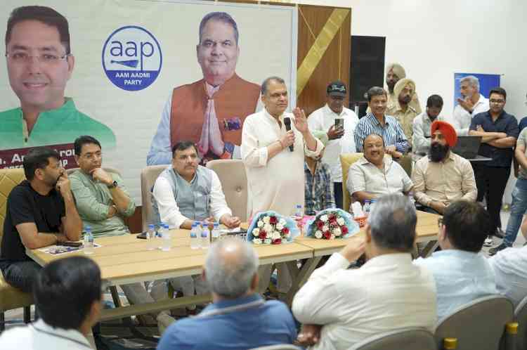 AAP Leaders Predict Inevitable Win of Sanjeev Arora in Ludhiana West