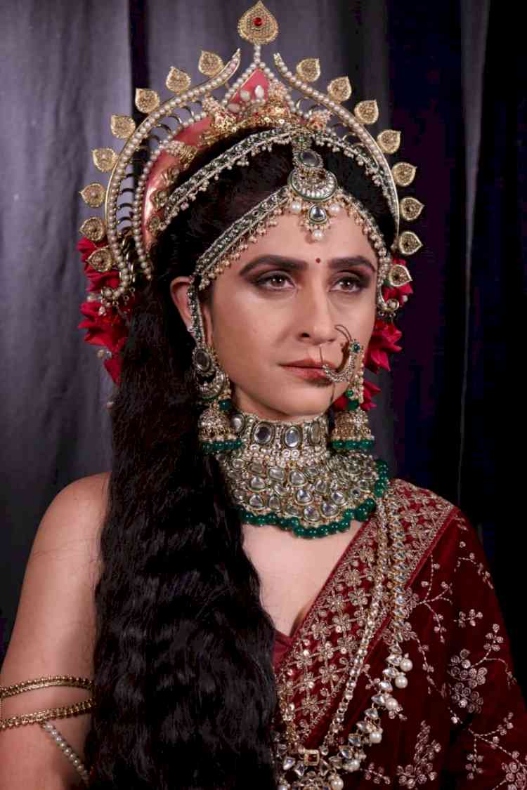 Hunar Hali Gandhi essays the role of the warrior queen Kaikeyi in Sony SAB’s mythological epic Veer Hanuman