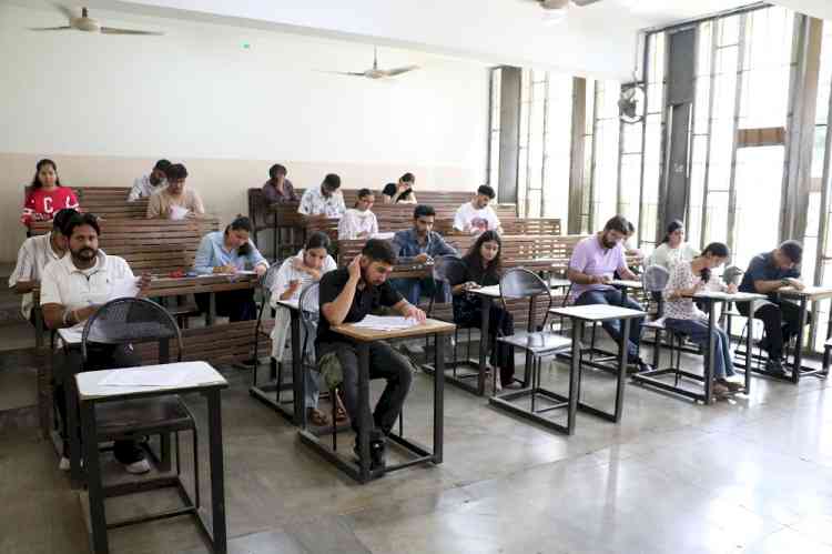 Panjab University Conducts Second Phase of PU-CET (PG) Entrance Test – 2025