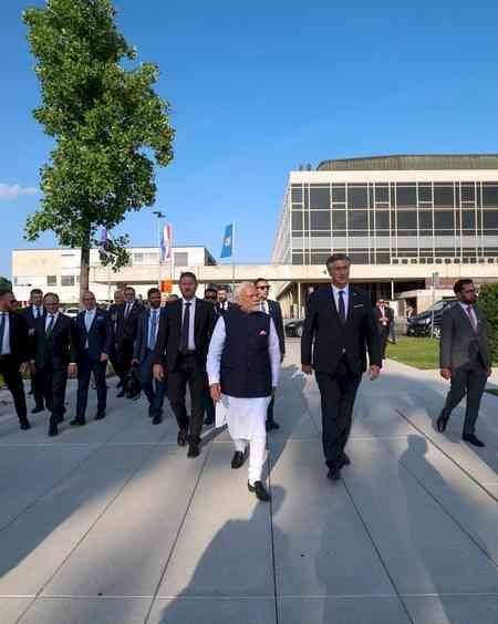 PM Modi expresses gratitude to Croatian government for 'landmark' visit to Zagreb  
