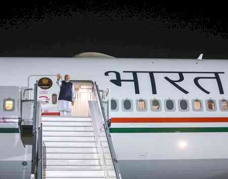 PM Modi departs for New Delhi after completing successful three-nation tour