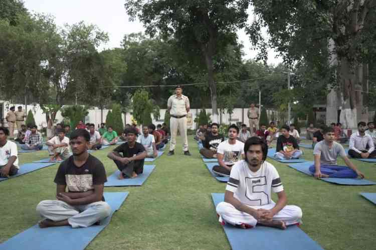 Yoga Session Held at Model Jail, Chandigarh to Mark International Yoga Day 2025