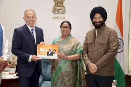 Delhi CM Rekha Gupta, ex-British PM Tony Blair discuss urban transformation