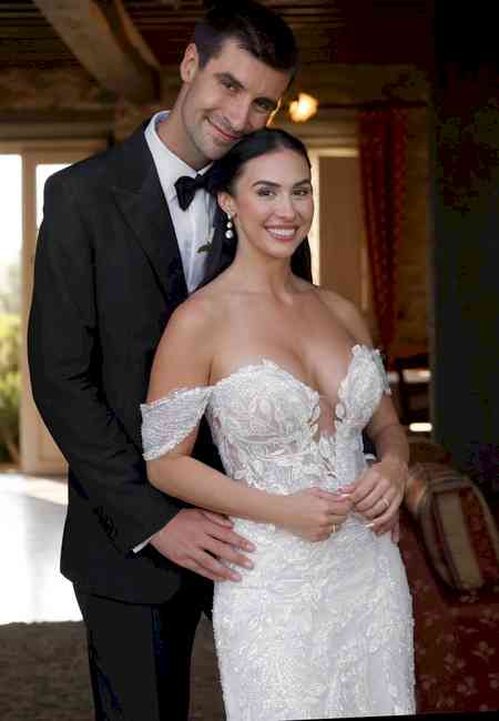 Lauren Gottlieb ties knot with longtime partner Tobias Jones in Italy