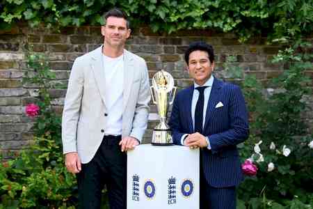 Fantastic to see two legends honoured with Anderson-Tendulkar Trophy: Jay Shah on England-India Test series