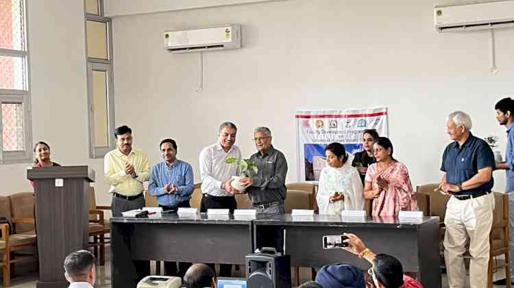 8-Day Faculty Development Programme on Universal Human Values Concludes at PU