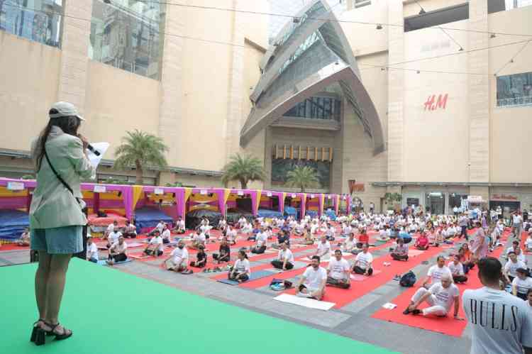 Vegas Mall Hosts Grand Wellness Morning on International Day of Yoga 2025