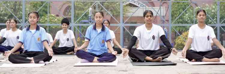 KMV promotes Holistic Wellness during International Yoga Day celebration