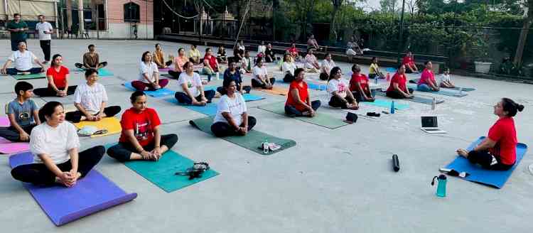 Yoga is the basis of discipline, self-control and mental strength: Yoga Trainer Anjali Gera Malik