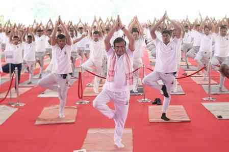 Guvs, CMs and political leaders join Yoga Day celebrations in Northeast 