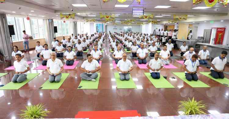 Bank of India celebrated 11th International Day of Yoga (IDY)