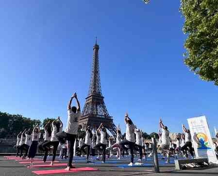 France, Germany and Spain celebrate International Day of Yoga