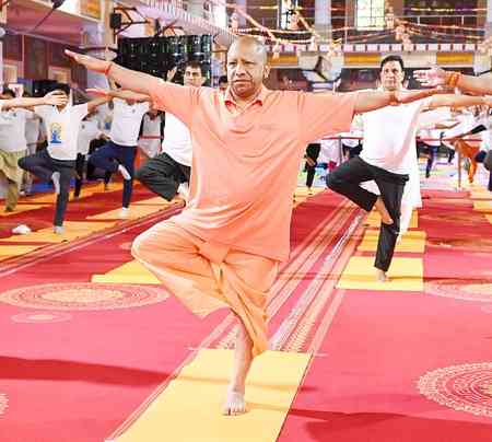 UP govt marks Yoga Day with special sessions in old age homes, residential schools