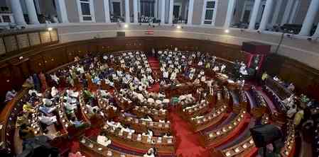 Four BJP legislators suspended for entire Monsoon session amid chaos in Bengal Assembly