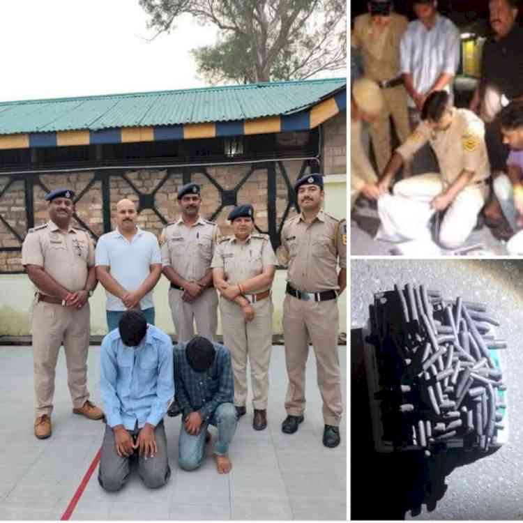 Major Drug Haul in Palampur: Police Seize Over 2 Kg Hashish, Two Arrested