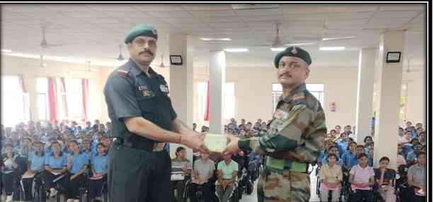 Army Recruitment Officer’s Motivational Session for NCC Girl Cadets