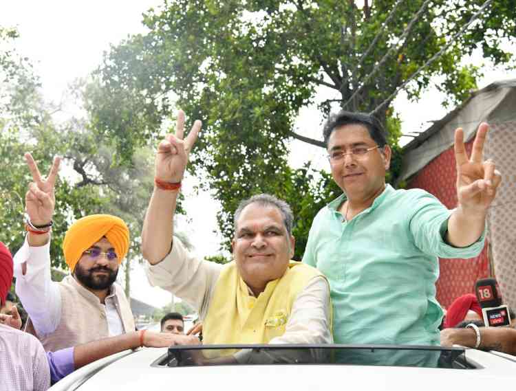 Double Celebration for Aam Aadmi Party! Big Wins for AAP Candidates in Ludhiana West and Visavadar By-Elections