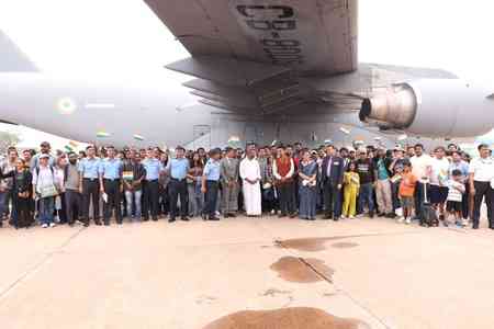Operation Sindhu: IAF brings home 268 Indian nationals from Israel 