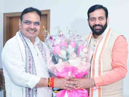 Rajasthan and Haryana CMs discuss Bhiwadi drainage, Yamuna water-sharing