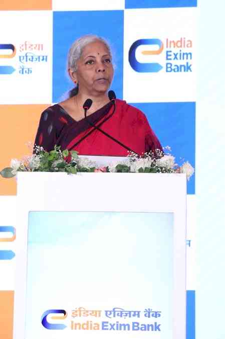 India’s exports outpaced global growth to touch record high in FY25: Sitharaman