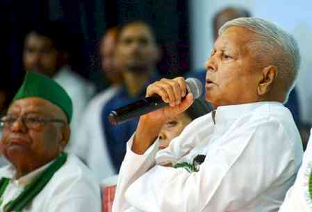 Lalu Prasad re-elected RJD national president for 13th term