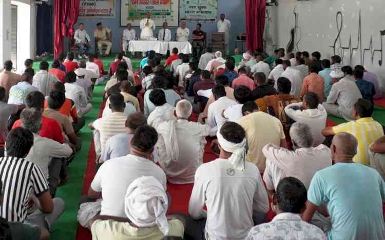 जिला जेल में ध्यान, कानूनी जागरूकता व साक्षरता कार्यक्रम आयोजित