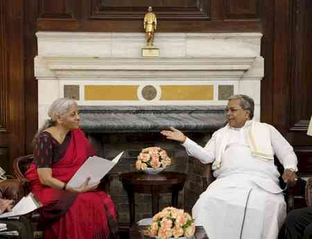 CM Siddaramaiah requests FM Sitharaman for pro-growth approach in tax devolution
