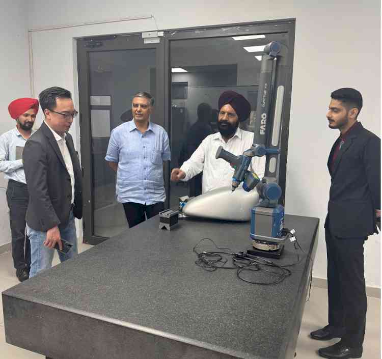 Taiwan Delegation Visited CICU to Explore Collaboration and Future Tie-Ups