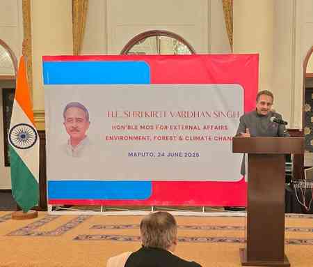 Kirti Vardhan Singh in Mozambique, highlights India's 'growth story' under PM Modi's leadership 