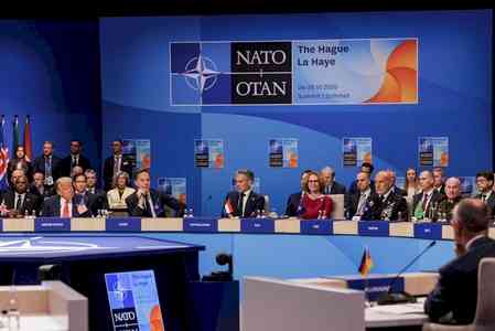NATO leaders pledge 'ironclad commitment' to collective defence, increase security spending 