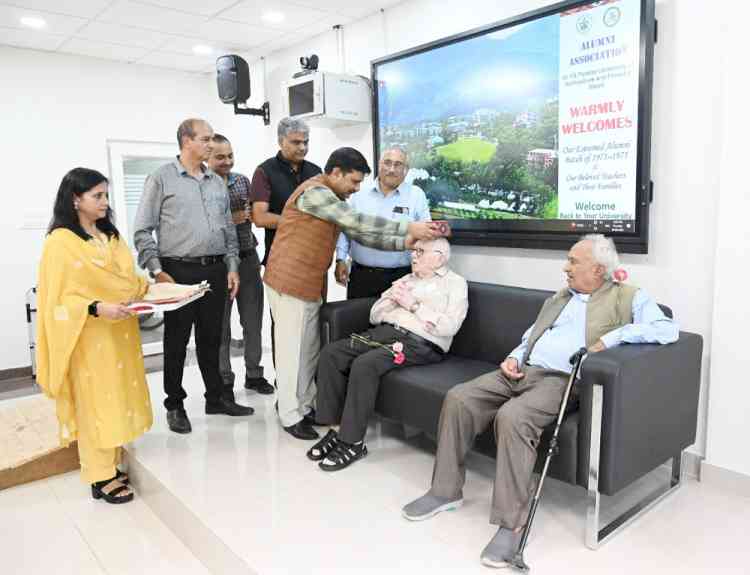 UHF Nauni Welcomes Golden Jubilee Batch of BSc Agriculture