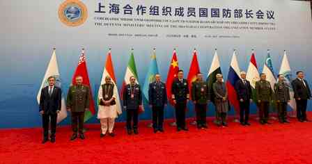 Terror and peace cannot co-exist: Rajnath Singh at SCO meet in China