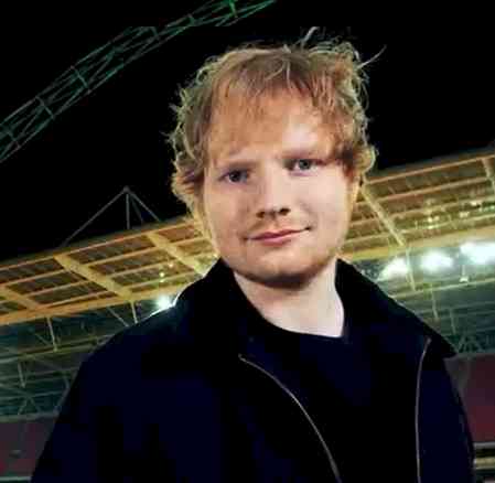 Ed Sheeran hilariously flaunts his plain white T-Shirt closet to fans