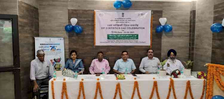 NSSO Regional Office, Chandigarh Celebrates 19th Statistics Day